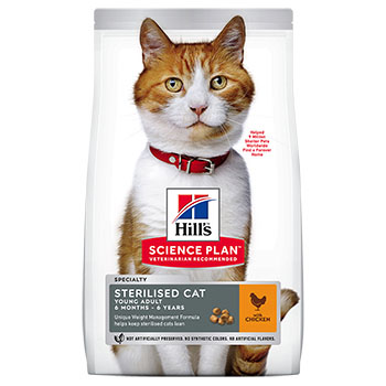 SCIENCE PLAN HILL'S CAT STERILISED YOUNG POLLO 1,5Kg OFFERTA