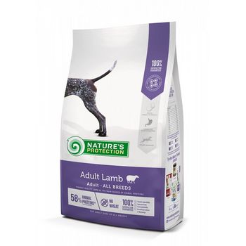 NATURE’S PROTECTION DOG ALL BREED ADULT LAMB 4kg 