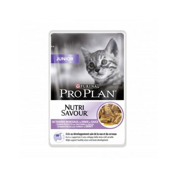 PROPLAN CAT JUNIOR PEZZI IN MOUSSE TACCHINO 85g