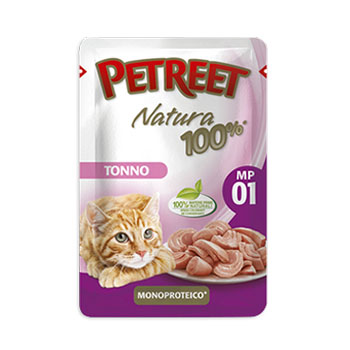 PETREET CAT 100% TONNO 70g