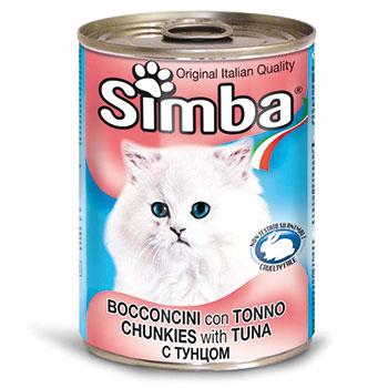 SIMBA CAT BOCCONCINI TONNO 415g