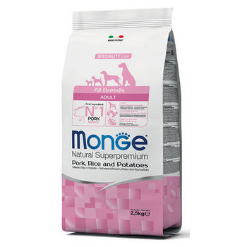 MONGE DOG ALL BREED MAIALE/RISO/PATATE 2,5KG 