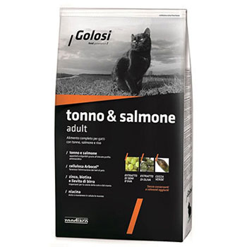GOLOSI CAT TONNO e SALMONE 1,5Kg