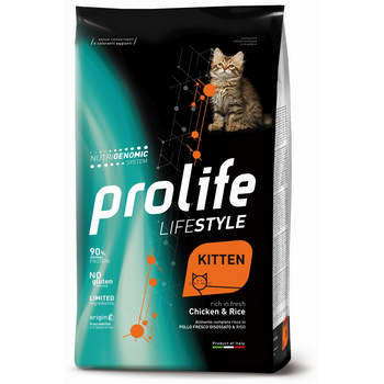PROLIFE CAT KITTEN LIFESTYLE POLLO/RISO 1,5Kg