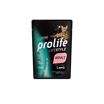 PROLIFE CAT ADULT LIFESTYLE AGNELLO BUSTA 85g