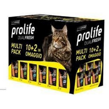 MPK PROLIFE CAT DUALFRESH 10+2 GRATIS 12X85g