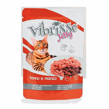 VIBRISSE CAT BUSTA JELLY TO/MANZO 70g