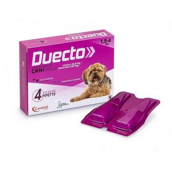 DUECTO SPOT-ON CANE 4 PIPETTE 1,5-4 kg