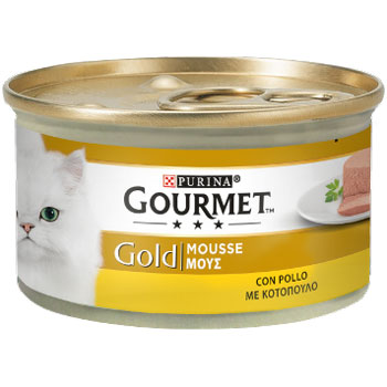 GOURMET GOLD MOUSSE CON POLLO 85g