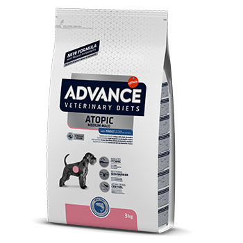 ADVANCE DIET DOG ATOPIC MD/MX TROTA KG.3 FL