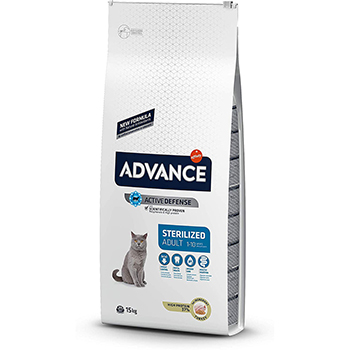 ADVANCE CAT ADULT STERILIZED TACCHINO 1,5 KG 