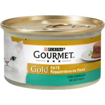 GOURMET GOLD PATE' CON CONIGLIO 85g