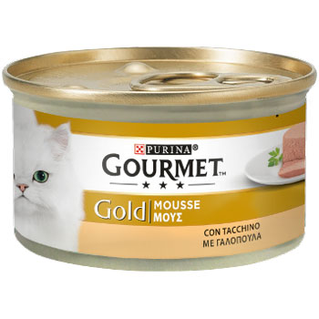 GOURMET GOLD MOUSSE CON TACCHINO 85g
