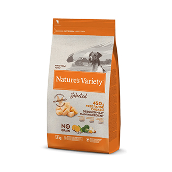 NATURE VARIETY  DOG SELECTED MINI ADULT POLLO 1,5 KG
