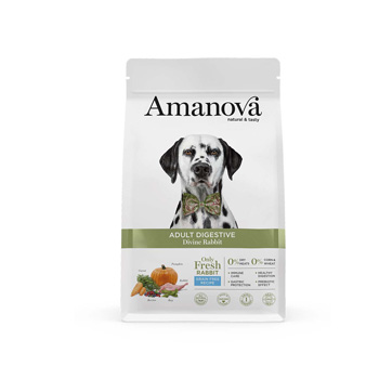 AMANOVA DOG ADULT GRAIN FREE DIGESTIVE CONIGLIO 10Kg