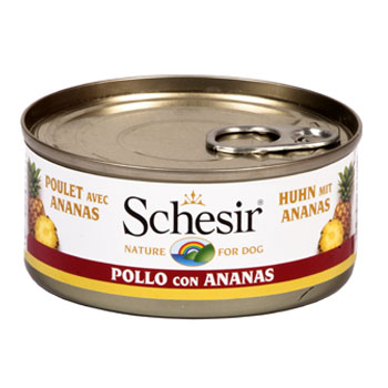 SCHESIR DOG FRUIT POLLO/ANANAS 150g